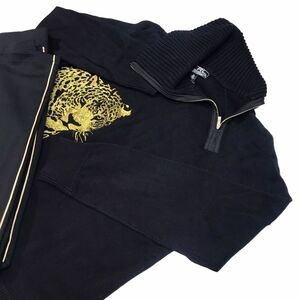 L-RL Lauren Active Ralph Lauren women XL Tight knitSweater Pants set Black Gold